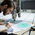 Saypacck Marine Navigation Slide Rule Nautical Plotter Protractor Ship Navigation Tools Course Plotter Divider