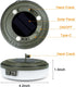 2-in-1 5 IP65 1200mAh 29.52ft Solar Camping Lights String: Modes Waterproof - Battery USB/Solar Charging for Outdoor