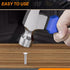 300Pcs 1-1/4 Inch 30mm Galvanized Roofing Felt Nails for Roof Repair, Asphalt Tile, Landscaping