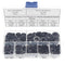 500PCS Nylon Flat Washers for M2 M2.5 M3 M4 M5 M6 M8 Screw Bolt, Black