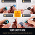 Hand Drill Bits Set, Pin Vise Manual Drill, Small Micro Drill Bit Set for Jewelry Making and Craft