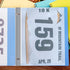 48 Packs Lewtemi Race Bib Display Vinyl Protector Sheets Running Medal Hanger Display Clear Protective Medal Holder