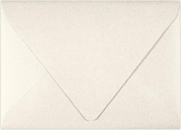 LUXPaper 4Bar A1 Contour Flap Invitation Envelopes | 3 5/8" x 5 1/8" | Quartz Metallic | 80lb. Text | Qty 50