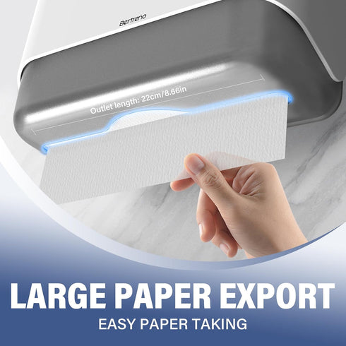 Commercial Paper Towel Dispenser Wall Mount Multifold/Trifold/C Fold Paper Hand Towel Dispenser Bathroom Hand Paper