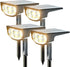 Solar Spot Lights Outdoor IP68 Waterproof, Ultra-Bright PerformanceSimple Modes for Easier Operation,