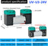 12/24V 10W -80KPa 15L/Min Mini DC Air Pump Oilless Mute Diaphragm Vacuum Pump Electrical Vacuum Suction (UV-U3-24V) by VUYOMUA