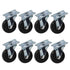 Heavy Duty Industrial Caster Wheel PU No Noise Mini Wheels,TTZEZE 360 Degree