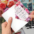 NobleWorks 1st Milestone Anniversary Notecard w/Envelope - 1 Year of Marriage, Love Flower for Couples, Husband, Wife