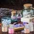 Tessco 100 Pcs 5 ml Mini Glass Bottles with Screw Caps, Tiny Jars for Cosmetic Sample, Essential Oil Storage (Silver)