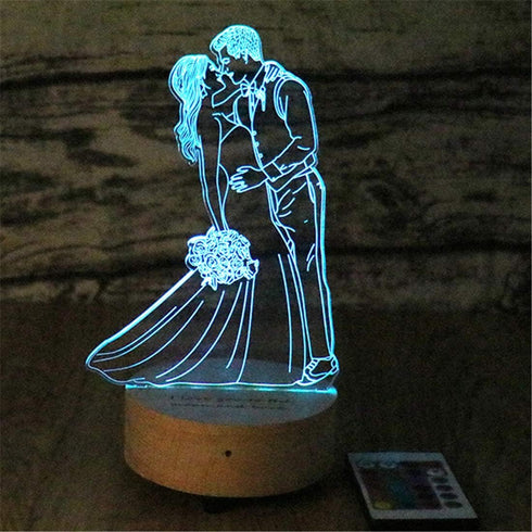 16 3D Color Custom Photo Lamp Personalized Light Best Gifts Wedding Anniversary Christmas Birthday Gifts