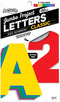 Jumbo 4" Sticky Primary Color Poster Letters and Numbers, 190 Pieces by ArtSkills