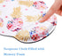 Ergonomic Mouse Pad with Wrist Support, WAVEYU Non-Slip Rubber Base Mousepad for Desk, Laptop, Gaming, Working, Easy