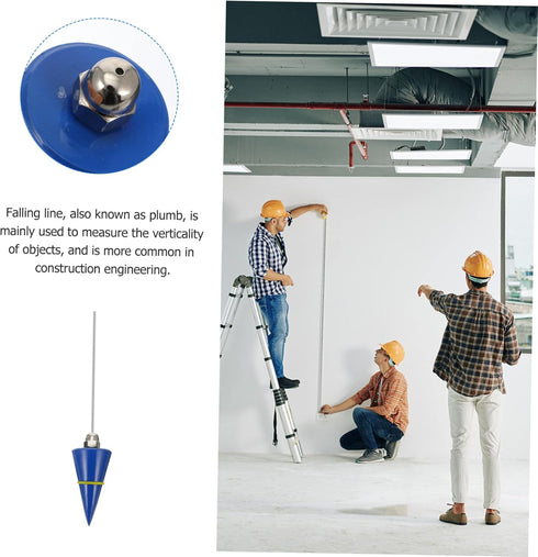High Precision Brass Plumb Bob Weight, Magnetic Plumb Tool, Straight Level Test Device, Plumb Line Level Kit, Vertical