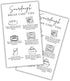 Lashicorn Sourdough Bread Care Instruction Cards | 50pk 2x3.5 Paper Card Storage Tips