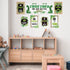 Green Plant Poster Bulletin Board Classroom Banner Decoration Set for Office Preschool Elementary Middle School Decor