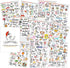 PPAPPAPPIYO Happy Dog Planner Sticker Accessories - Journals, Calendars, Weekly Stickers / 10 Sheets Size 4.6 x 6.1 Inch