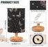 ALAZA Bedside Table Lamp for Bedroom Colorful Butterfly Nightstand LED Light Lamps with USB Port Linen Fabric Shade