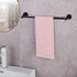 Holder(13.18inch-24inch) Accessories(1Pack,Black) MGahyi Towel Racks for Bathroom-Adjustable Towel Sturdy and Rustproof