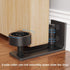 ZEKOO 2 PCS Adjustable Sliding Barn Door Floor Guide, 8 Setup Options, Flush Flat Bottom Design