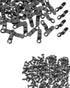 80 Pcs Picture Frame Turn Button Fasteners, BOYIDEW 40Pcs Clips and 40Pcs Screws for Craft