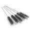 Utoolmart Wire Tube Brushes, Stainless Steel Bottle Bristle Cleaning Spiral Power Pipe Brush, 5pcs