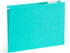 Blue Summit Hanging File Folders for Organization, Letter Size, Assorted Gem Tones – 25 Pack