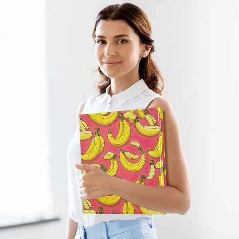 J JOYSAY 1.5 Inch 3 200 2 Pack Banana Ring Binder with Clipboard Round Ring Binder Clipboard Binder Holds Sheets