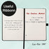 Ruled Notebook/Journal, Classic Lined Hardcover with Thick Paper, 5.7" x 8.4", Banded with Pen Holder