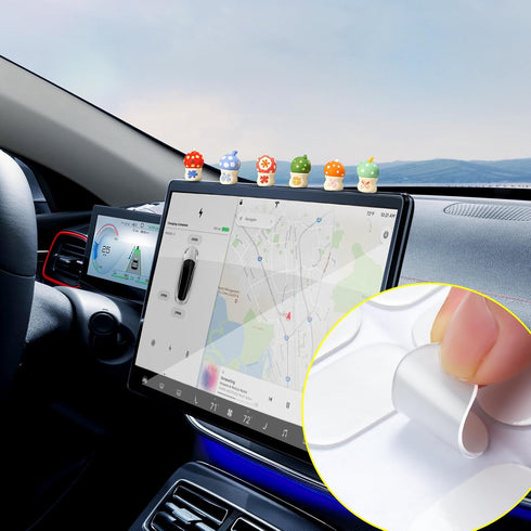 moonateen 250pcs car Dashboard Adhesive|Double-Sided Tape for Vehicle Decor, Removable Mounting Dots for