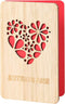 Greeting Card for Mother - Birthday, Mother's Day Card for Mom, Best Mom Ever Heart-shaped Greeting Card