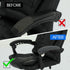 Office Chair Armrest Covers - 2Pcs Removable Elastic Covers for Office Seat Hand Rest Protection (Grey)
