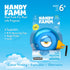 Famm 8ft 3+ Handy Blue Bird Tape Measure for Kids STEM Educational Tool with Level, Protractor, Retractable Design