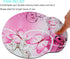 RICHEN Memory Foam Mouse Pad with Wrist Support, Ergonomic Design, Non-Slip Rubber Base for Computer & Laptop
