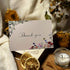 Poatel 50 Pack 4x6 Inch Thank You Cards with Envelopes, Vintage Flower Blank Notes, Elegant Floral Design, Thank You