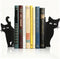 Generic Cat Metal Bookends Set of 2 Cute Cat Design Book Ends for