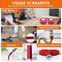 2 Rolls Self Fusing Silicone Tape, 1in(W) X 10ft(L), Waterproof Tape for Plumbing Hose Repair and Insulating