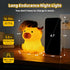 Dimmable 20 Amaredom Highland Cow Night Light, Cute Silicone Cow Lamp, Rechargeable LED Bedside Lamp with Minutes Timer