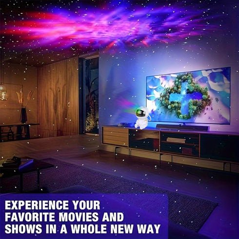 YXQUA Kids8 270 Astronaut Star Projector, Star Projector Galaxy Light for Modes Remote and Adjustable Led Lights