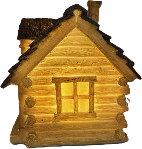 Pine Ridge Rustic Night Light - USB Plug-in Lamp for Kids & Adults