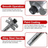 2 Set 1/2 Inch 3 Professional PCS Tongue and Groove Router Bit Shank, Teeth T Shape Wood Milling Cutter Woodworking