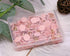 Tupalizy 120PCS Flat Plastic Round Head Map Thumb Tacks, Push Pins with Steel for Hanging Art, DIY Craft (Light Pink)