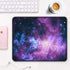 Auhoahsil Mouse Pad, Square Outer Space Mousepad Anti-Slip Rubber Mouse Mat with Durable Stitched Edge for Office Gaming Laptop Computer PC Men Women Kids, 11.8 x 9.8 in, Custom Galaxy & Stars Design by Auhoahsil
