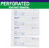 Gimehome 2-Part 7-5/8" 11" 200 Sets 4 Page(1pack) Money and Rent Receipt Book Carbonless x Spiral Bound per Book