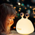 Cute Slug Night Light,Silicone Lamp USB Rechargeable Table Funny Animal Lamp Portable LED Lamps for Breastfeeding Dorm