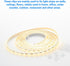Quilax 30 Set 5-6mm Waterproof LED Strip Mounting Clips Holder, Translucent Rope Light Clips with Screws, Mounting