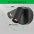 Yinhamnl 360 Spot Lights Indoor, Rechargeable Plant Spotlight Indoor, Rotate Wireless LED Uplighting, Battery Powered