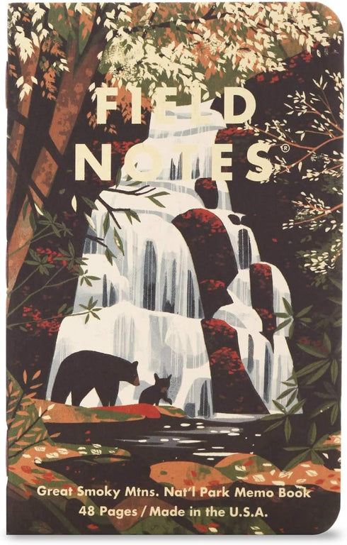 Field Notes: National Parks Series (Series C) - Graph Paper Memo Book, 3-Pack, 3.5 x 5.5 Inch