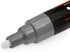 Posca Paint Marker Set of 3 Medium Grey Tones, 5M Markers with Reversible Tips for Art Supplies