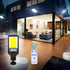 IP65 Solar Street Lights Outdoor, Solar Parking Lot Lights Dusk to Dawn, with Motion Sensor Waterproof, Remote Control