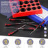 Swpeet 834Pcs O-Ring Washer Assortment Kit, SAE and Metric, Nitrile Rubber for Plumbing and Automotive